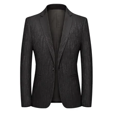 Autumn And Winter Gentleman Business Office Suit Men's Small Suit Jacket Professional Body Is Decorated Casual Jacket (3)