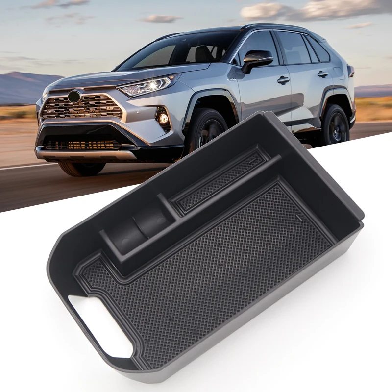 Для Toyota RAV4 аксессуары для интерьера укладка Tidying центральная консоль подлокотник ящик для хранения Органайзер лоток 1 шт