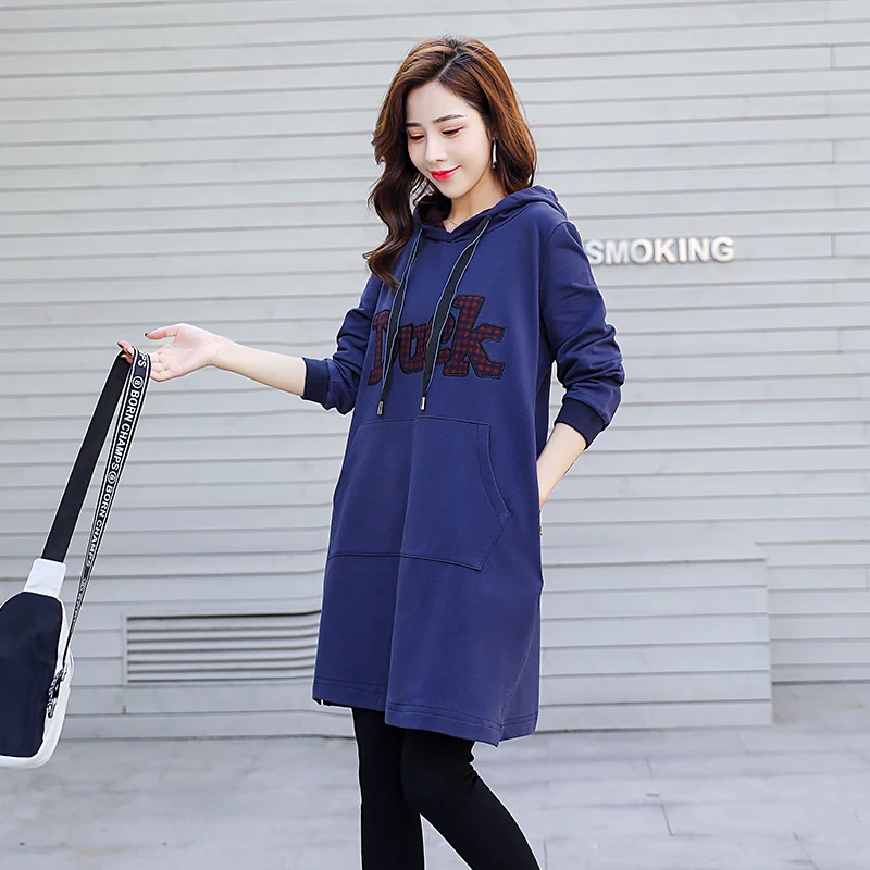 Vrex Women clothing Autumn and winter New Arrival 2019 good quality Prevalent Hoodies Big pendulum Long coat for woman | Женская одежда