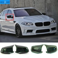 mirror covers fit for bmw 5 series f10f11f18 pre lci 11 13 mirror caps replacement side mirror caps rear door wing rear view