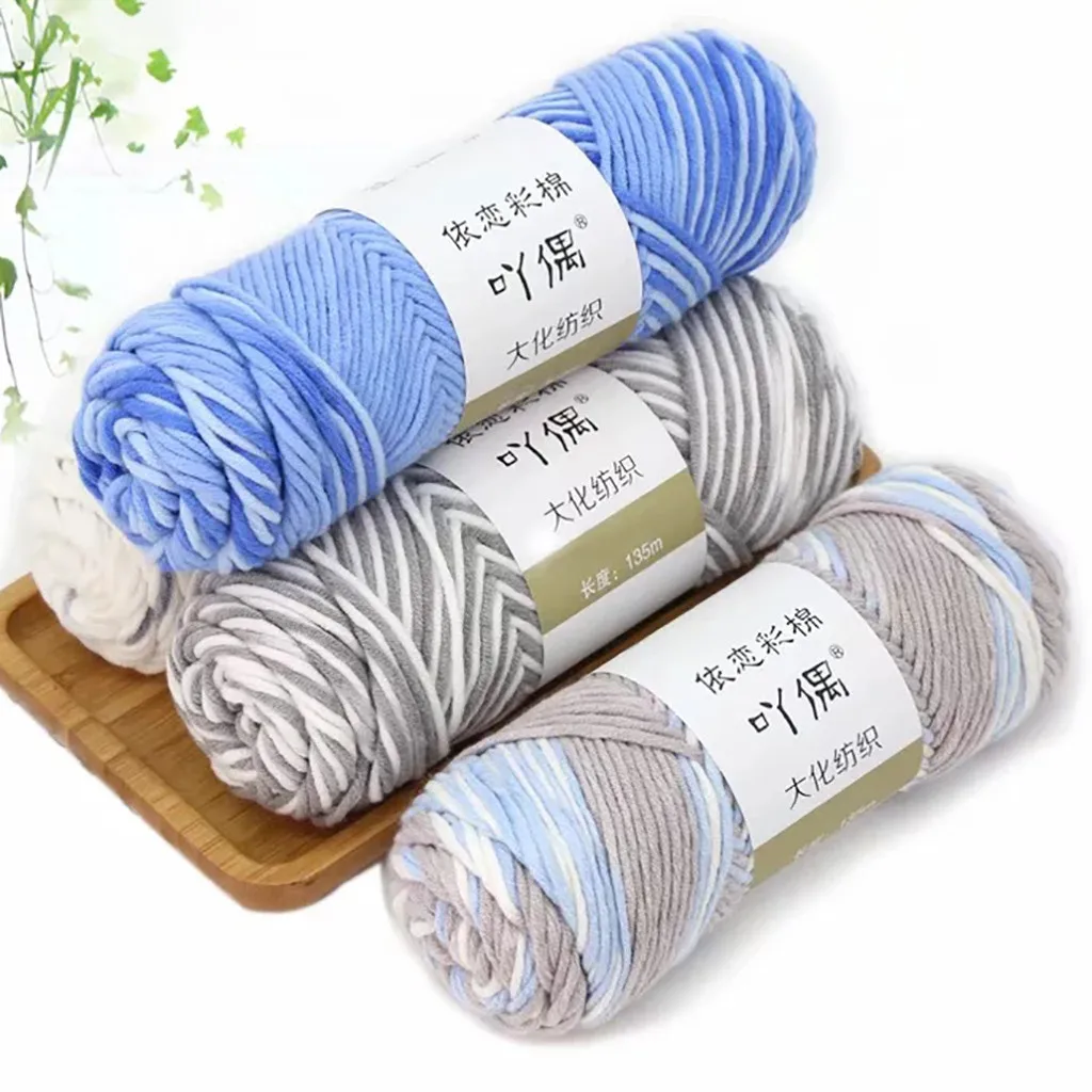 100 г молочный хлопок нить бар рукоделие ручной DIY шарф линия теплый домашний