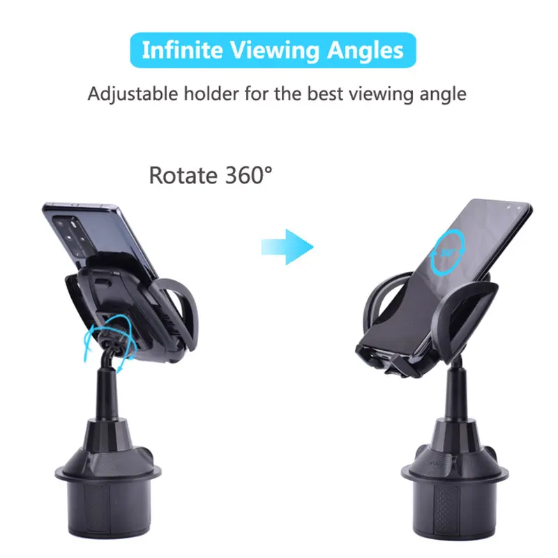 mini car cup holder mobile car phone holder stand mobile stand telephone support cell phones in car mount free global shipping