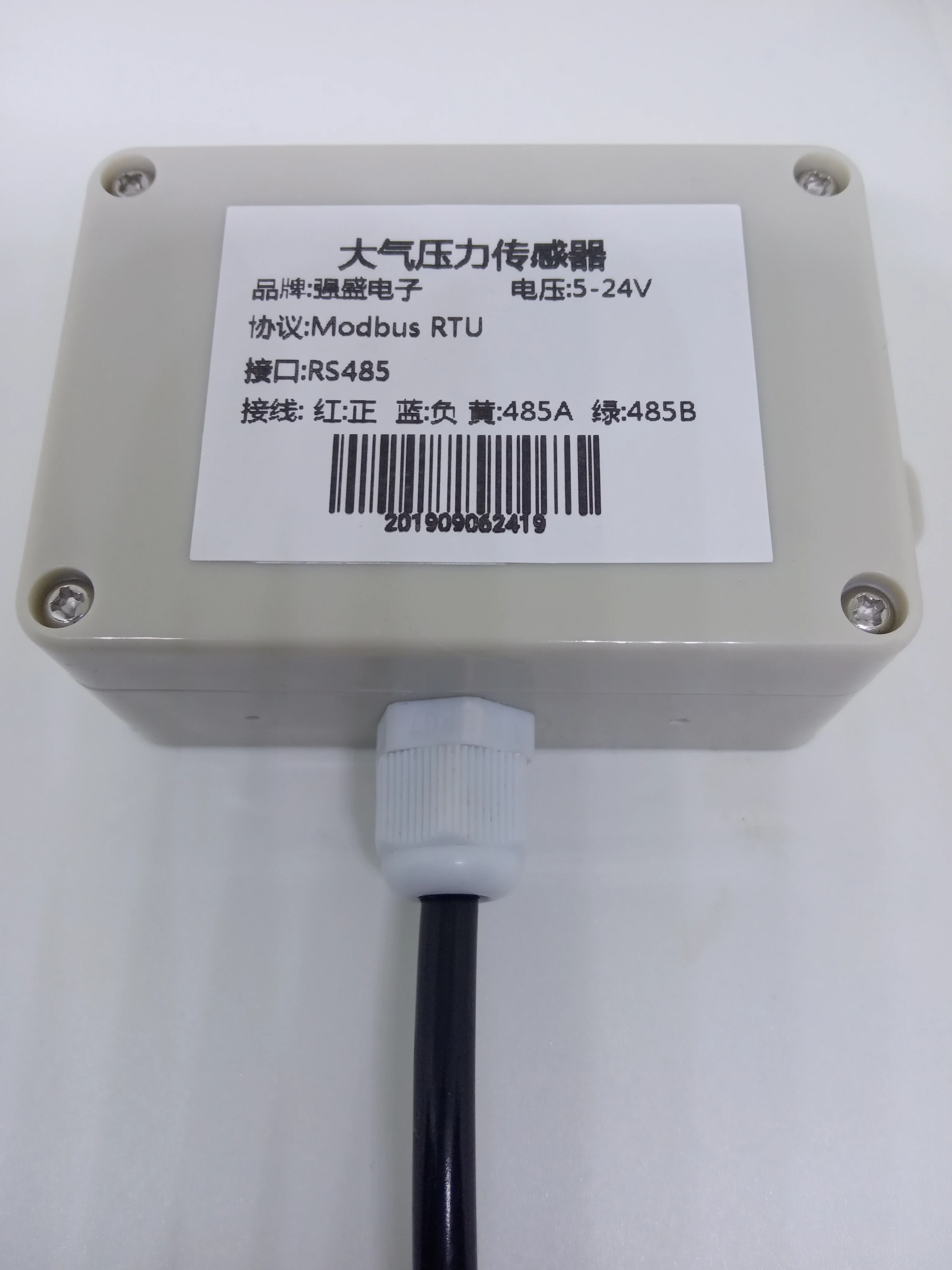 Датчик атмосферного давления 485 датчик барометрической температуры Modbus барометр