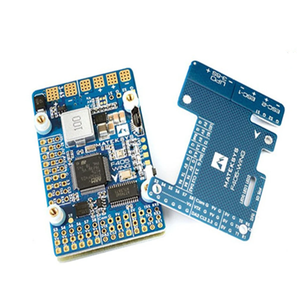 Matek Systems F405-WING TM32F405 Встроенный OSD игровые Джойстики для дистанционно управляемого