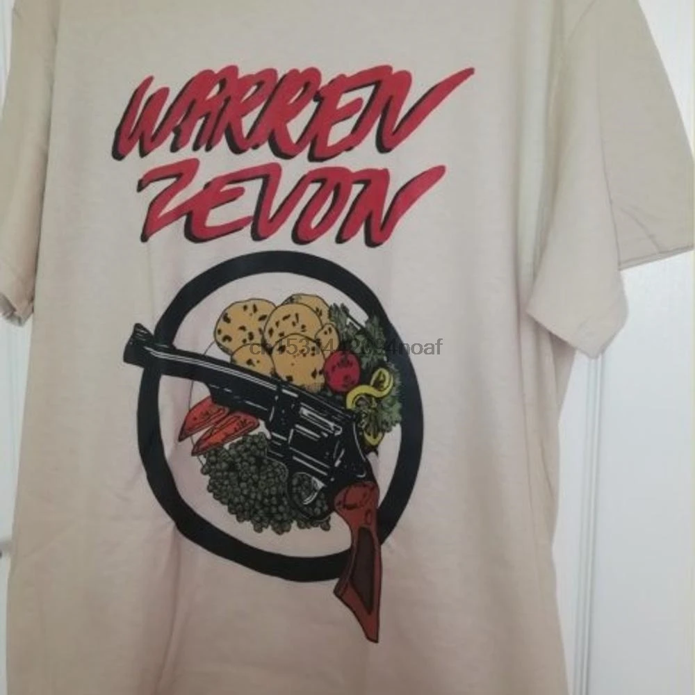Футболка Уоррен зевон музыкальный блюз народная рок одежда графическая футболка
