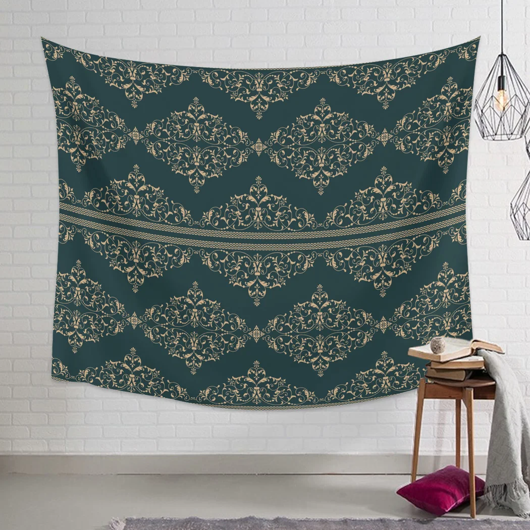 Европейская текстурная настенная Гобеленовая Обложка в стиле ретро коврик для