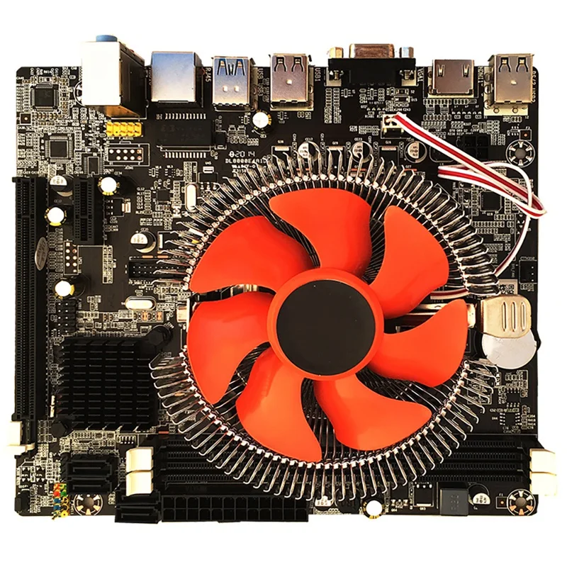 Комплект материнской платы B75 для компьютера с процессором I5 2400 + ОЗУ 4 ГБ DDR3