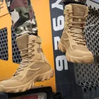 2021 осень и зима новые высокие мужские уличные альпинистские повседневные Модные тактические боевые ботинки для пустыни сапато YX063