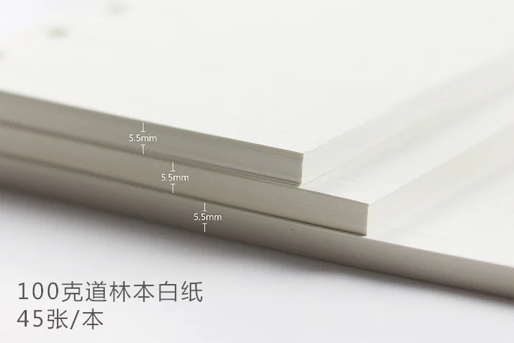 

Simple Style Translucent Matte Binder Loose Strap Loose Leaf Inner Core A6 A7 Notebook Diary A5 Planner Office Supplies