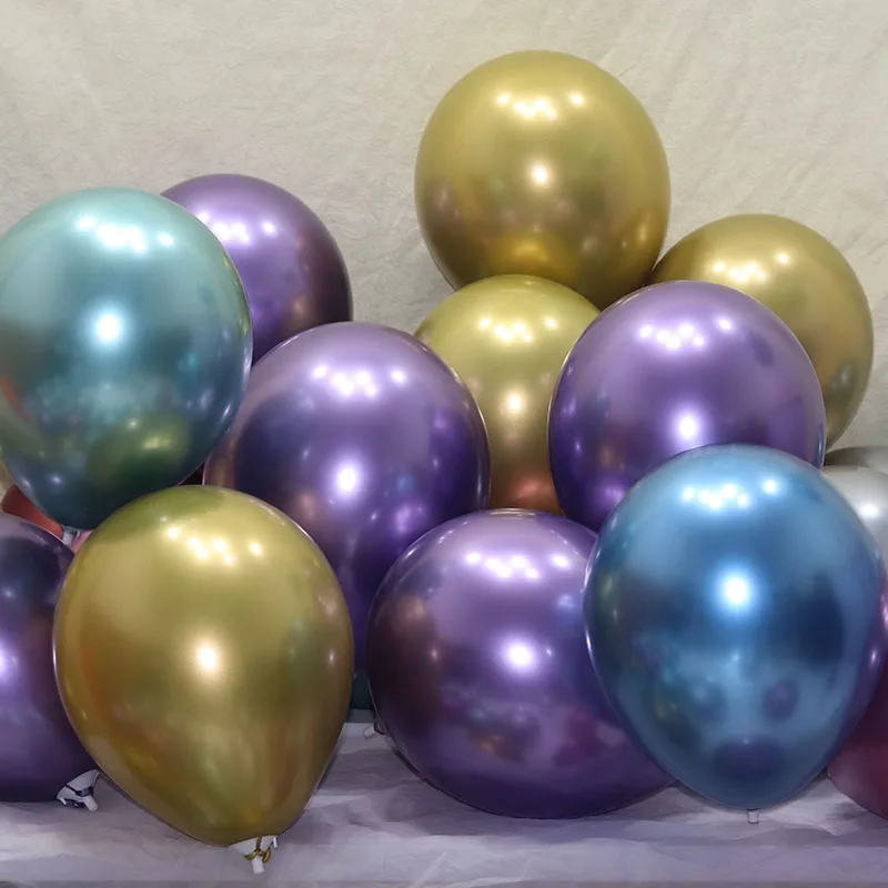 5/10/12/18 дюймовое металлическое Baby Shower вечерние свадебные декоративный латексный
