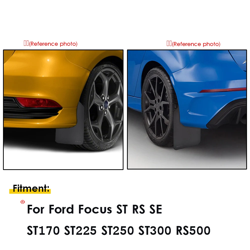 4 шт. брызговики для Ford Focus ST RS SE ST170 ST225 ST250 ST300 RS500 Mk MK2 MK3 Mk3.5 MK4 2 3 4|Грязезащита| |