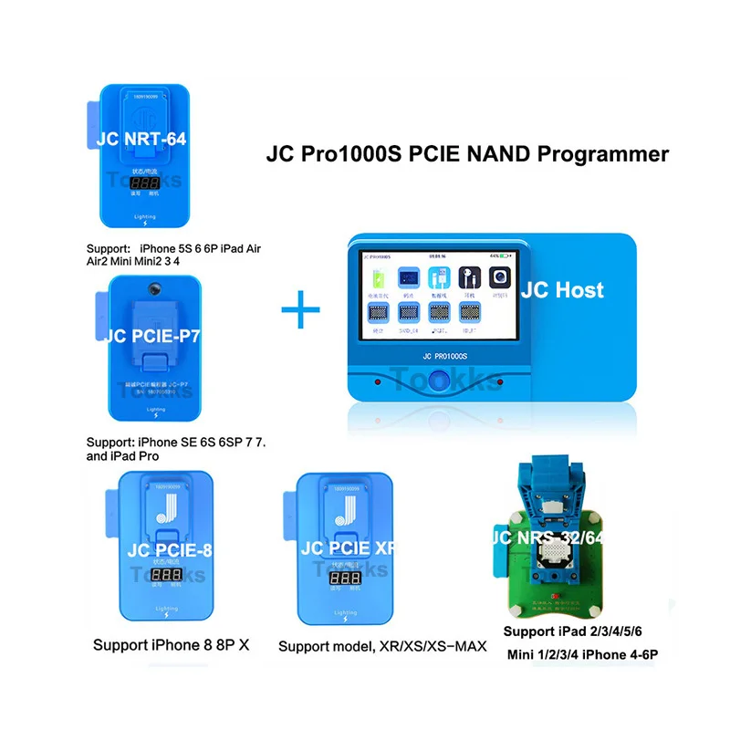 Программатор JC Pro1000S P7 P8 PCIE NAND последовательный инструмент для ремонта и чтения