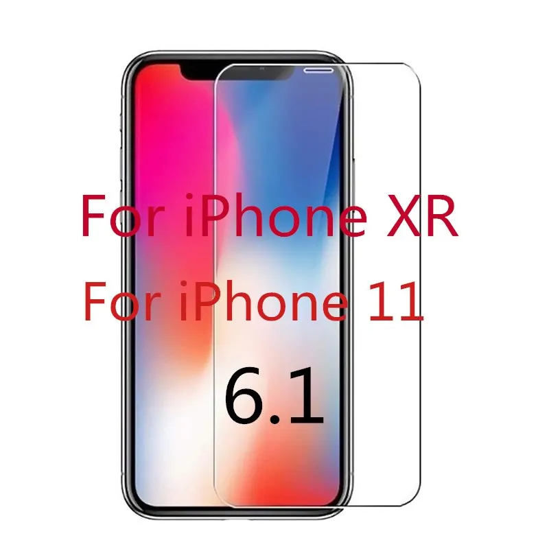 For iPhone XR Закаленное стекло для iPhone XR X XS MAX 5 5S SE Защитная пленка для экрана для iPhone 6 6s 7 8 Plus защита стекла для iPhone XS 4 4S - Цвет: For iPhone XR
