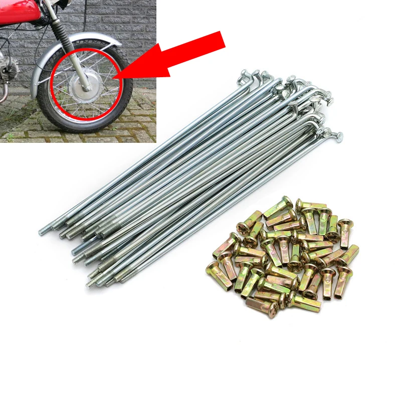 36 шт. 3 2 мм * 160 СЗ ниппель комплект для Honda SS50 SS70 SS90 C70 CL70 CT90 CT110 C110 CD70 | Автомобили и
