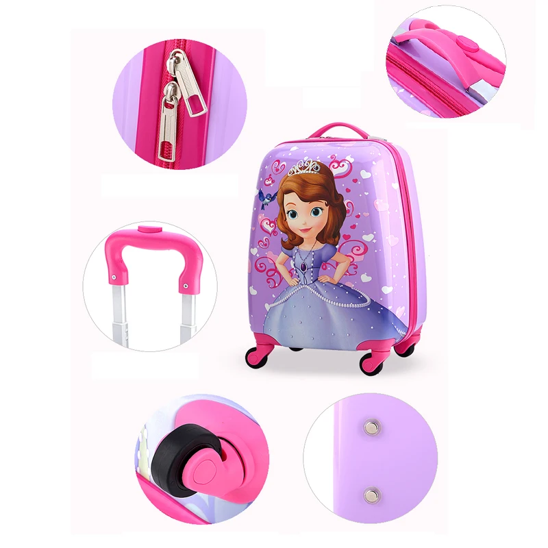 Чемоданы и дорожные сумки детский Багаж для переноски багажа детей на колесиках