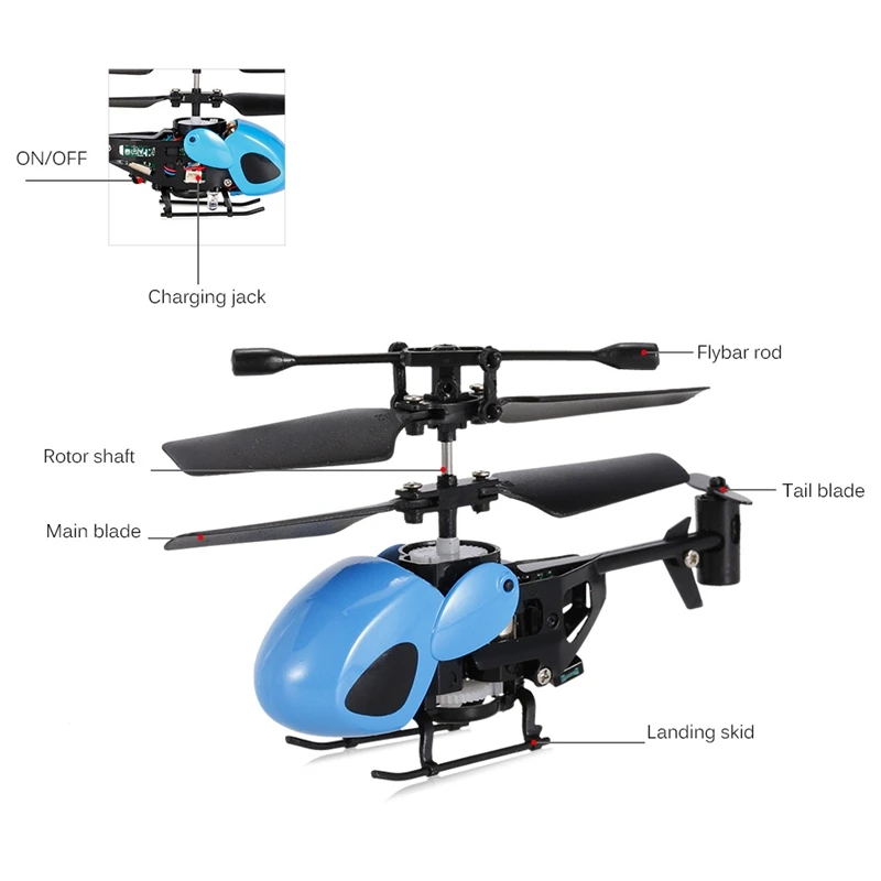 Remote Control Helicopter Mini Rc Electronic Toy Indoor And Outdoor Play Best Gift Boy Girl Drone Aircraft Fighter Glider | Игрушки и