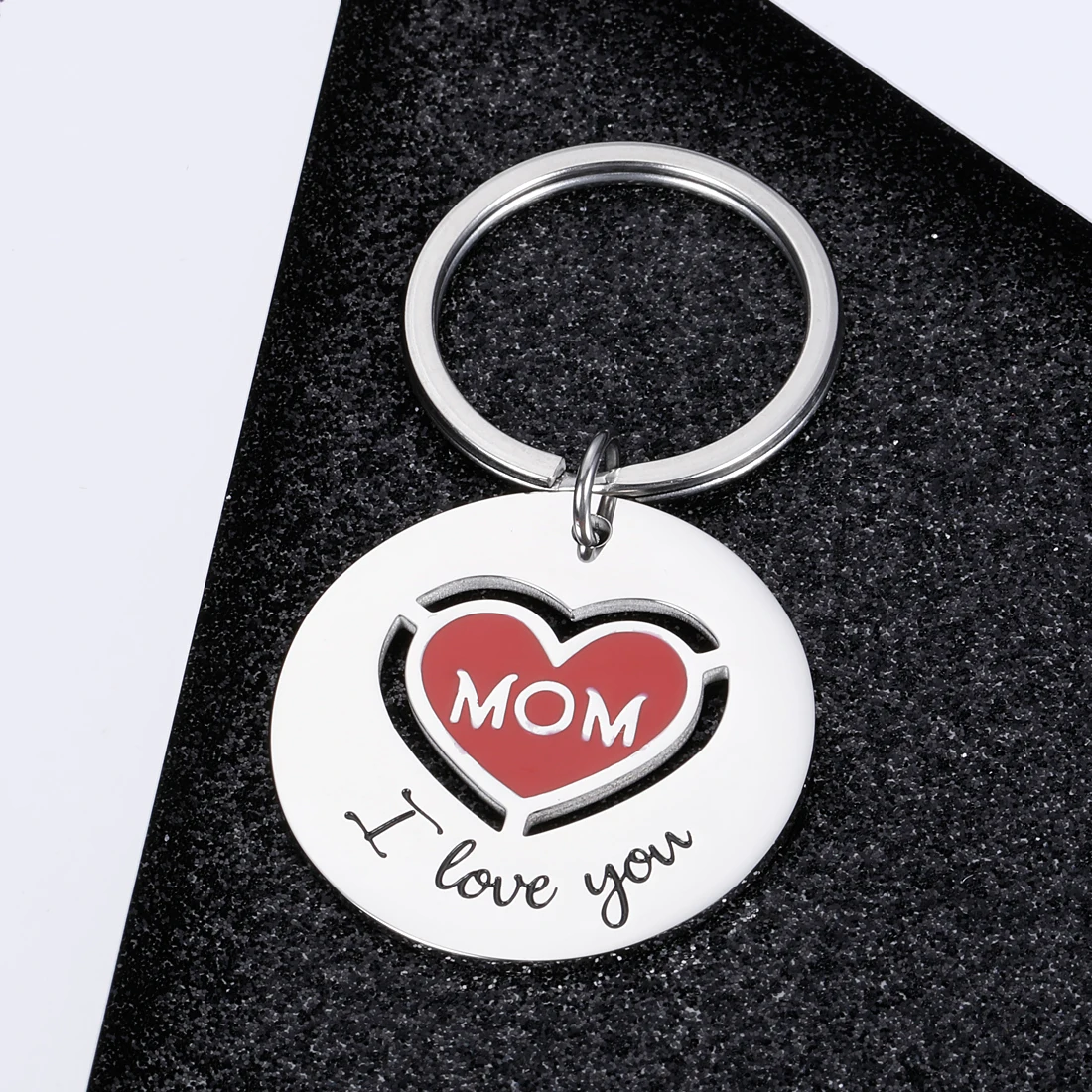 Подарок на день матери отца я люблю тебя брелок для папы мамы дочери сына подарок