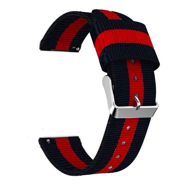 7 Для Amazfit GTR 47 мм ремешок нейлоновый тканый 22 мм ремешок для часов браслет для huawei GT ремешок для часов Amazfit Pace/Stratos 2 2S - Цвет: 7