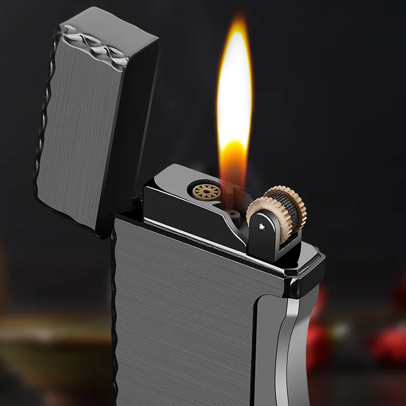 2019New Flame Switch Turbo Jet Lighter Compact Butane Torch Metal Lighters Cigarette Accessories Gas Windproof Petrol | Дом и сад