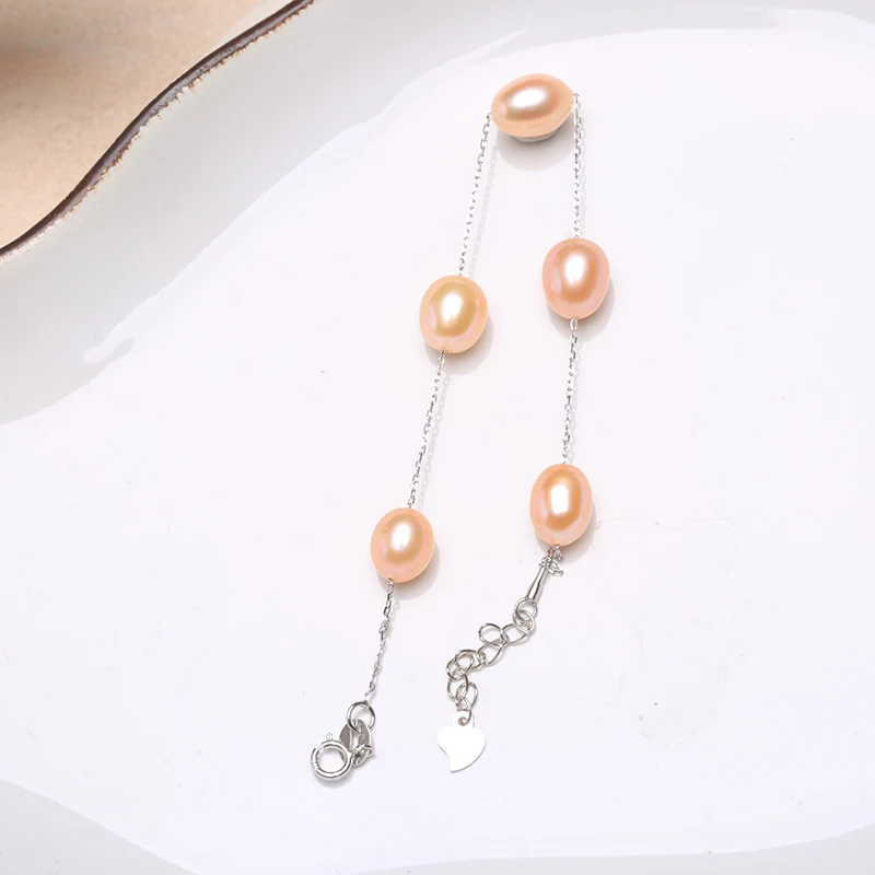 Браслет с жемчужинами овальной формы BaroqueOnly браслет пресноводным дизайном babysvish