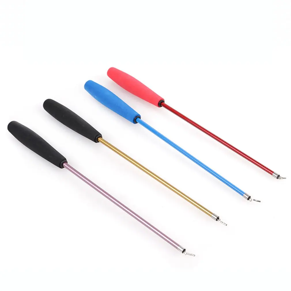 Pet Cat Stick Гибкая трехсекционная телескопическая удочка забавная игрушка для кошек