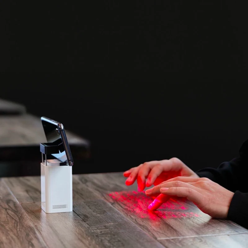 Laser Keyboard Virtual Bluetooth Projection with Mouse/Power Bank For Android IOS Phone Tablet PC Laptop | Компьютеры и офис