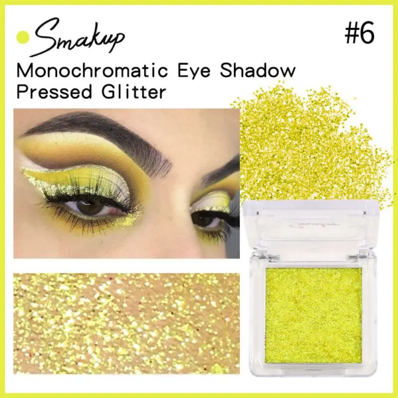 10 цветов один алмазный блеск палитра теней для век металлические тени пигментная