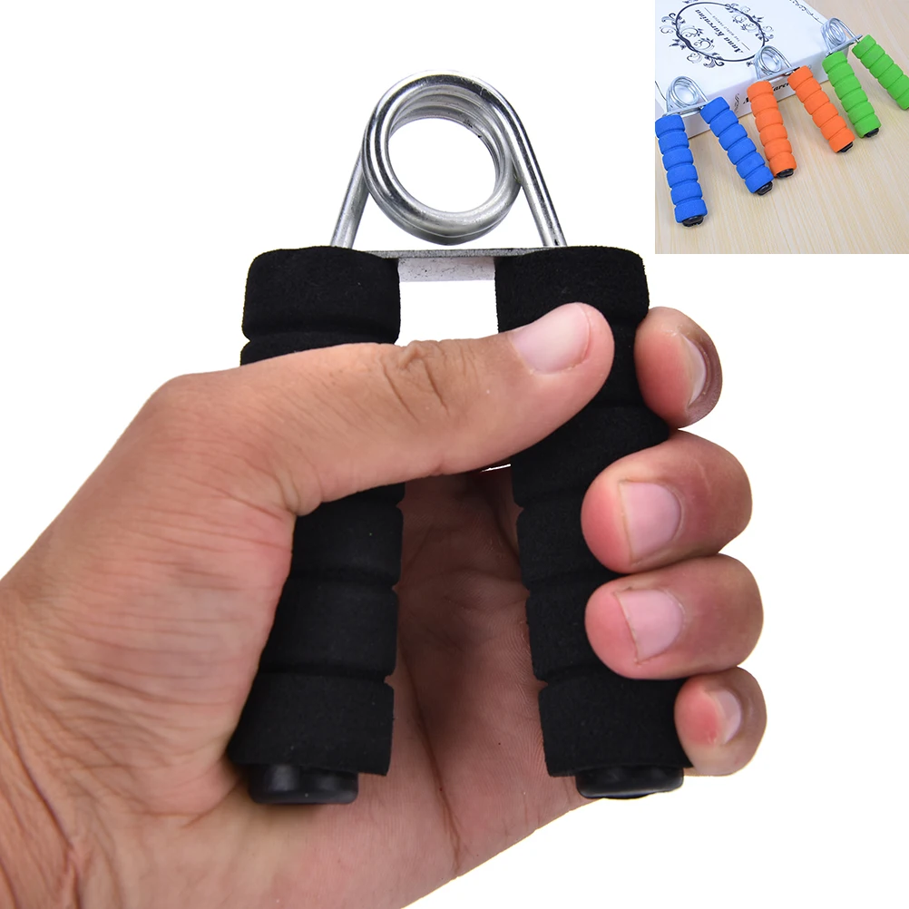 

Foam Hand Grippers Fitness Grip Forearm Heavy Strength Grips Arm Exercise Wrist Color Random