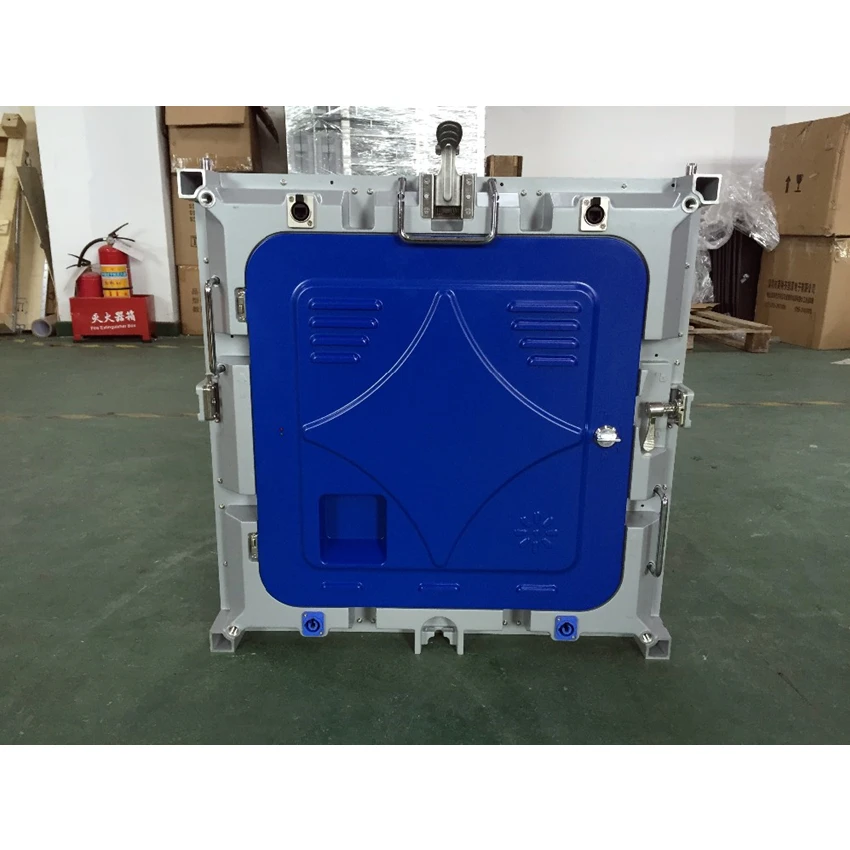 Полноцветный светодиодный экран дисплея алюминиевый шкаф P6 открытый 576 × мм 96x96