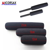 121521cm high density thicken ep sponge cover for 2022cm inner diameter interview microphone camera mic microfono overlay