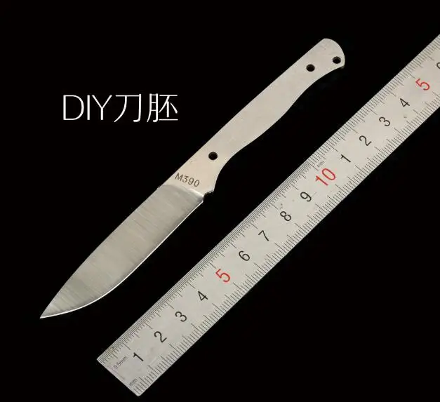 Blade Настоящий M390 стальной ручной работы шеф-повара нож для очистки овощей Ножи с черной ручкой - Цвет: Blade