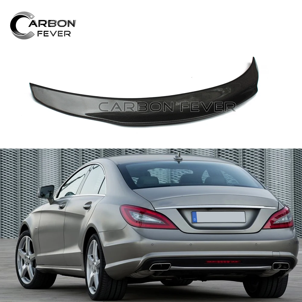 CF Spoilers For CLS Class W218 C218 Rear Trunk Spoiler Carbon Fiber 2012 - 2018 280 CLS300 CLS350 CLS500 CLS550 CLS63 | Автомобили и