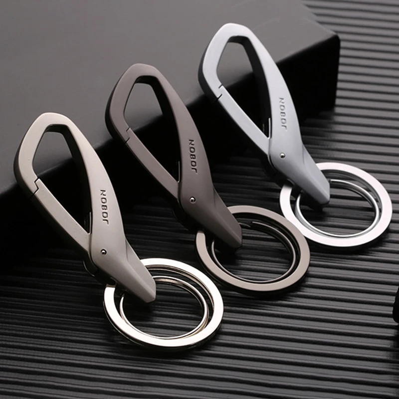 Новинка модный мужской брелок из металлического сплава автомобильный с кольцом