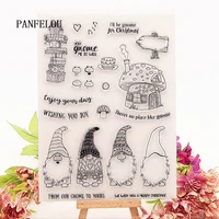 panfelou 15 521 easter elf transparent clear silicone stampseal diy scrapbookingphoto album decorative clear stamp sheets
