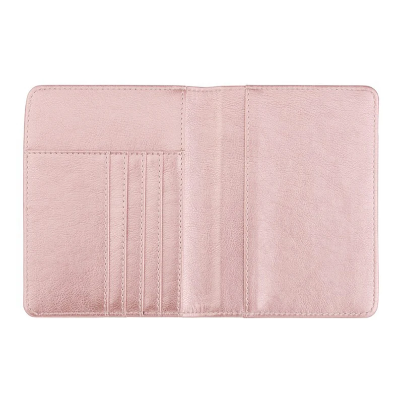 Бумажник для путешествий с паспортом встроенный кошелек из искусственной