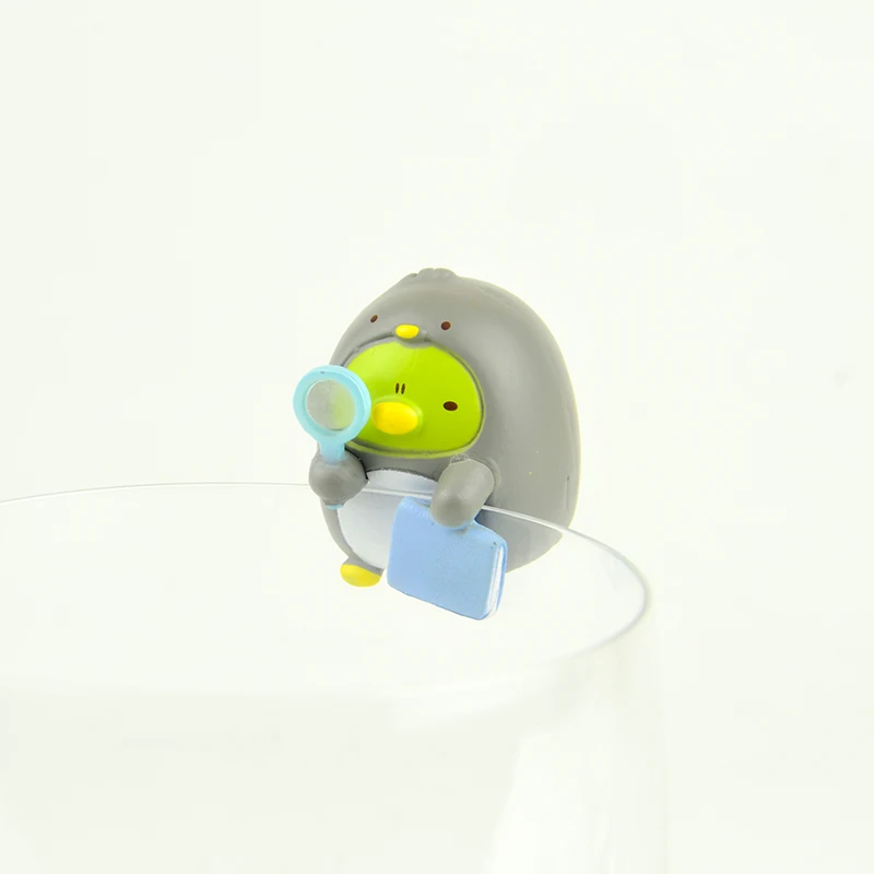 Sumikkogurashi D Япония оригинальные капсульные игрушки милые домашние животные 8 комплектов мини-Ежик путитто стеклянные гашапон фигурки настольные детские игрушки - Цвет: Sumikkogurashi D