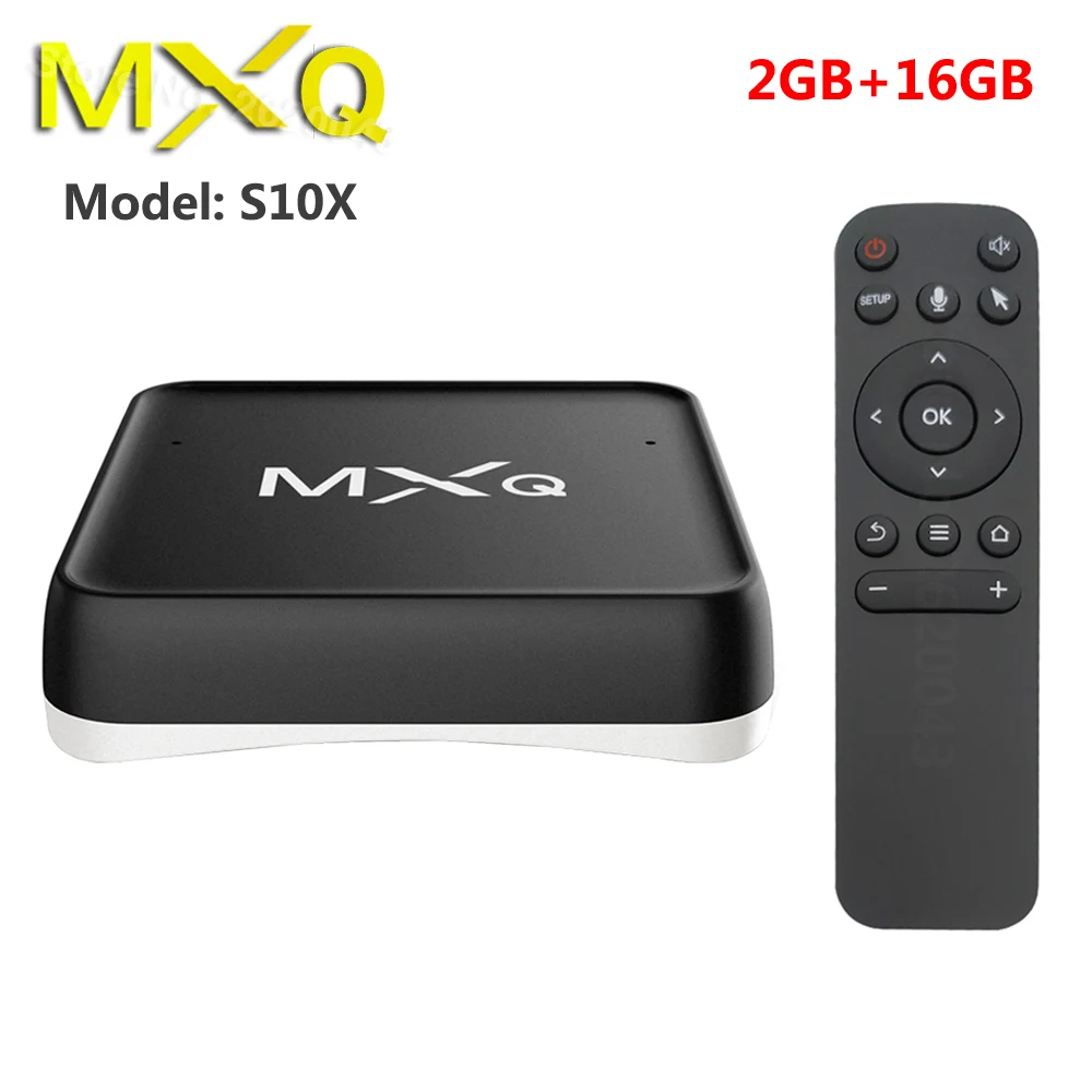only S10X TV box MXQ cube S10X ТВ Smart Android 7,1 tv Box Amlogic S905X Голосовое управление ТВ OS 4K HD медиаплеер+ AI динамик Netflix Youtube - Цвет: only S10X TV box