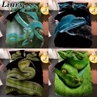 Домашний текстиль, наборы постельного белья с 3D змеиным рисунком животных, пододеяльник, наволочка для взрослых, Королевский размер, постельное белье (без простыни)