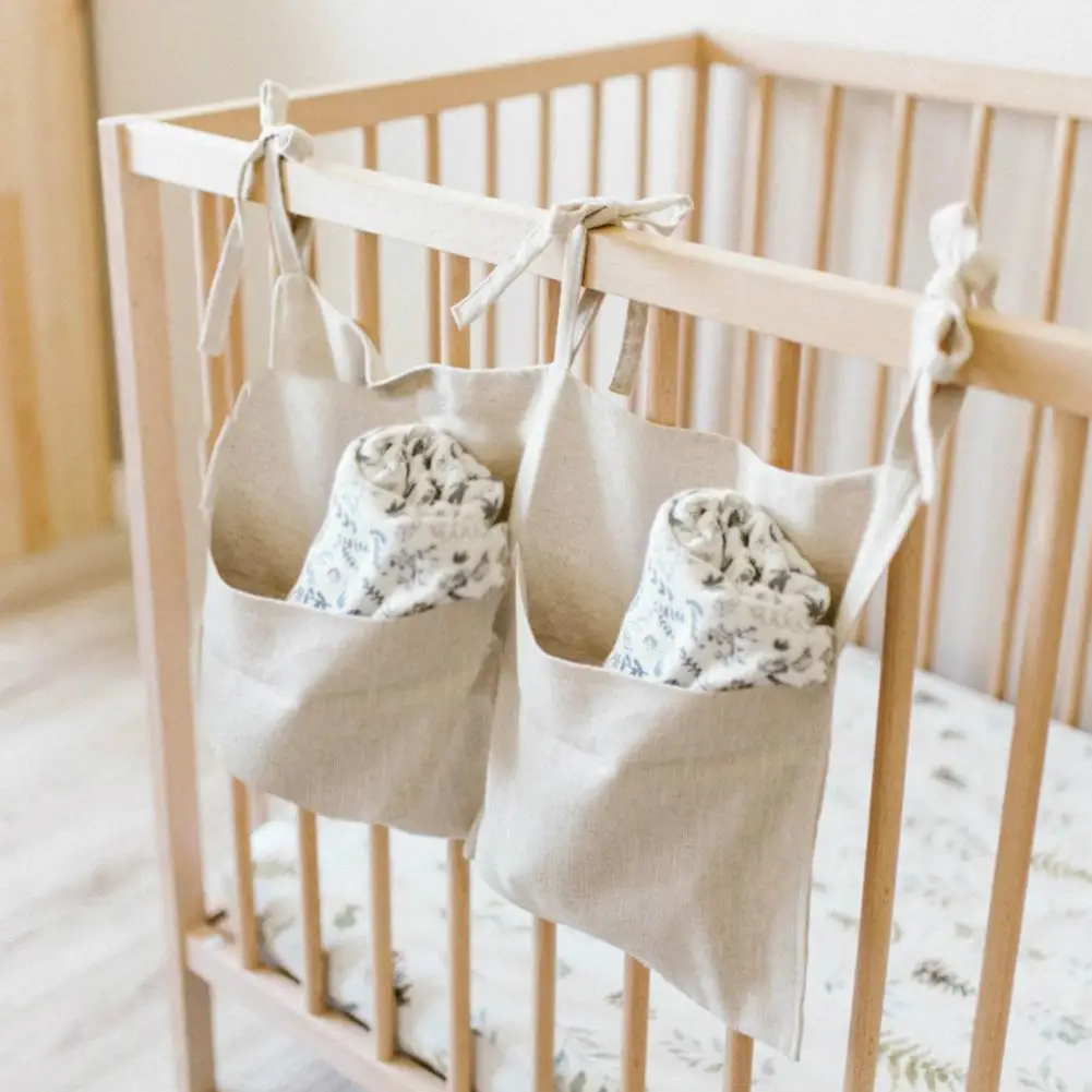 

Baby Crib Organizer Bed Hanging Storage Bag For Baby Baby Bed Organizer Hanging Tissue Diaper Toys