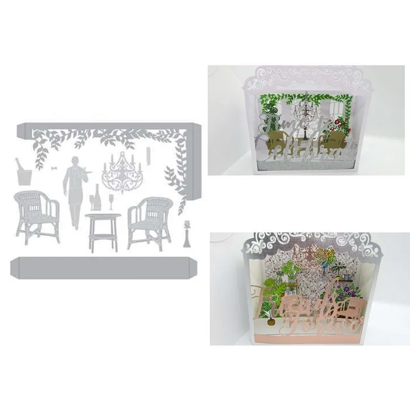 Новинка 2020 г. металлические Вырубные штампы и Скрапбукинг для изготовления