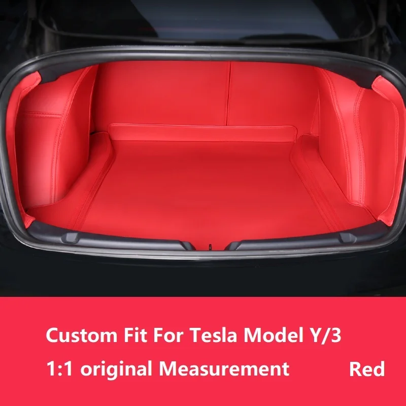 Tesla модель 3 Y под заказ коврик для багажника Аксессуары салона автомобиля прочный