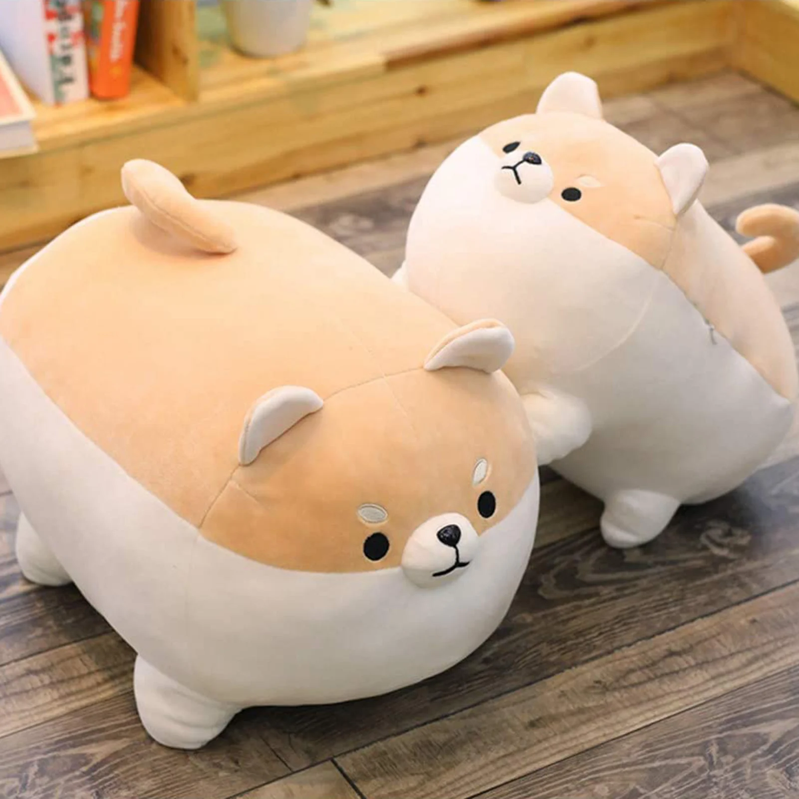 

Милые детские плюшевые игрушки-животные корги Плюшевые игрушки-животные подушки Мультяшные милые куклы для девочек Подарки для любимых