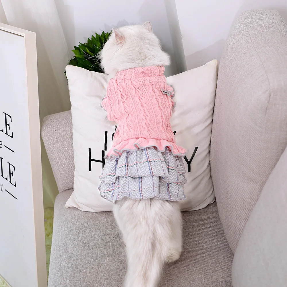 HOOPET собака одежда теплая vestidos para perritas верхняя для щенков костюм животного пальто