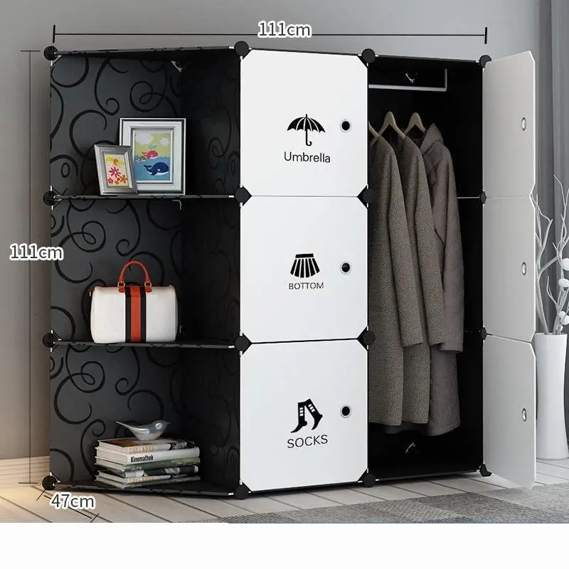 Version X Мобильный дальномер Chambre Kleiderschrank Armario Tela Meble комод мебель для спальни Guarda Roupa Mueble шкаф - Цвет: Version X