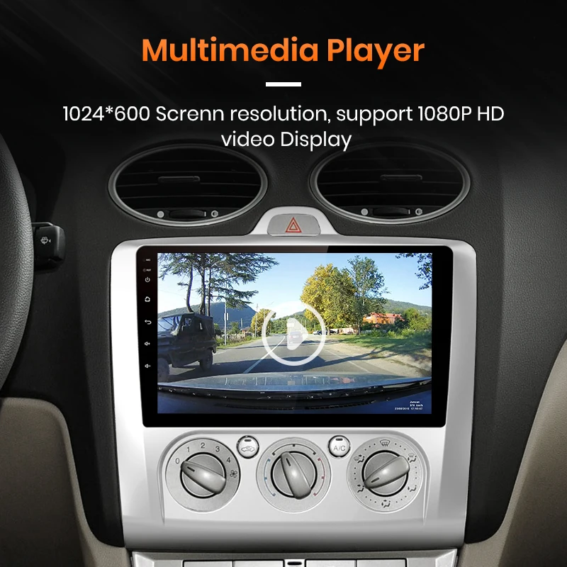 Автомагнитола AWESAFE PX9 для Ford Focus 2 3 Mk2 / Mk3 2004-2011 мультимедийный видеоплеер на Android 10