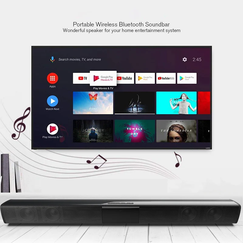 Soundbra беспроводной Bluetooth динамик 20 Вт эхо ТВ Проводная Колонка система