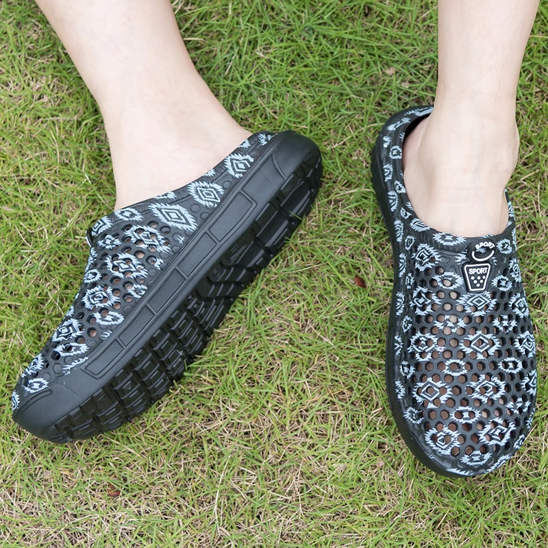 Original Classic Clogs Garden Flip Flops Water Shoes Men Summer Beach Aqua Slipper Outdoor Swimming Sandals Metallic | Спорт и