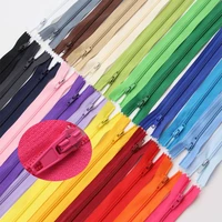 10pcs 6inch 24 inch 15cm 60cm invisible nylon coil zippers for tailor sewing crafts zippers handcraft sewing cloth accessorie