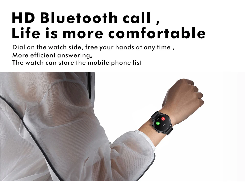 Smartwatch iwo unissex, relógio inteligente com tela