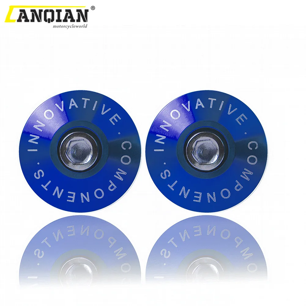 Руль мотоцикла колпачок ручка бар концы стопор против скольжения ручки для suzuki